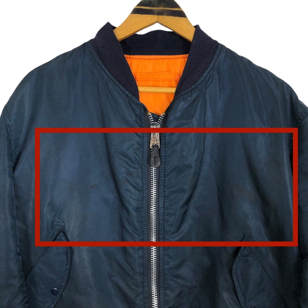 Alpha Industries Vintage 90s Alpha Industries Reversible Bomber Jacket Size US L / EU 52-54 / 3 - 3 Thumbnail