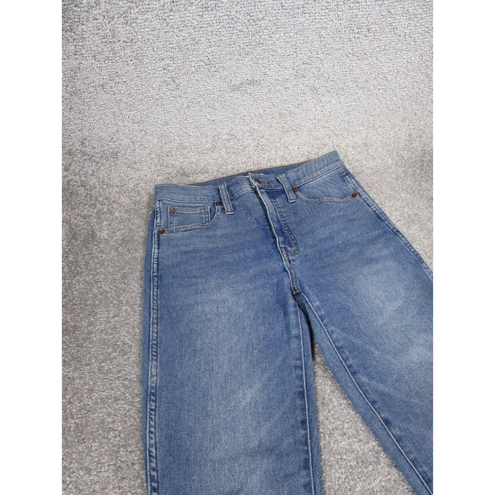 Madewell Madewell Womens 26 Skinny Jeans Extra Large Light Mid Wash Denim Size 26" / US 2 / IT 38 - 3 Thumbnail