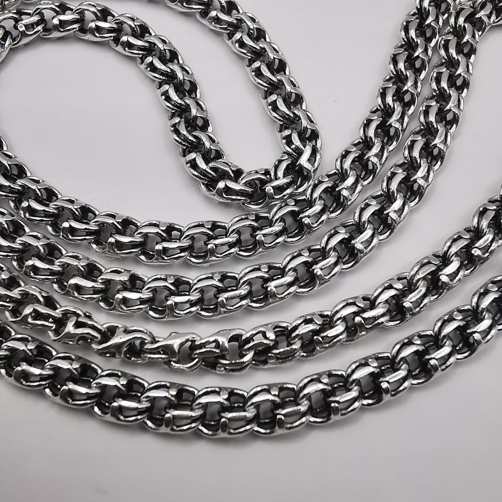 Vintage Vintage Jewelry Chain, 925 Sterling Silver, Signed 16,07g Size ONE SIZE - 3 Thumbnail