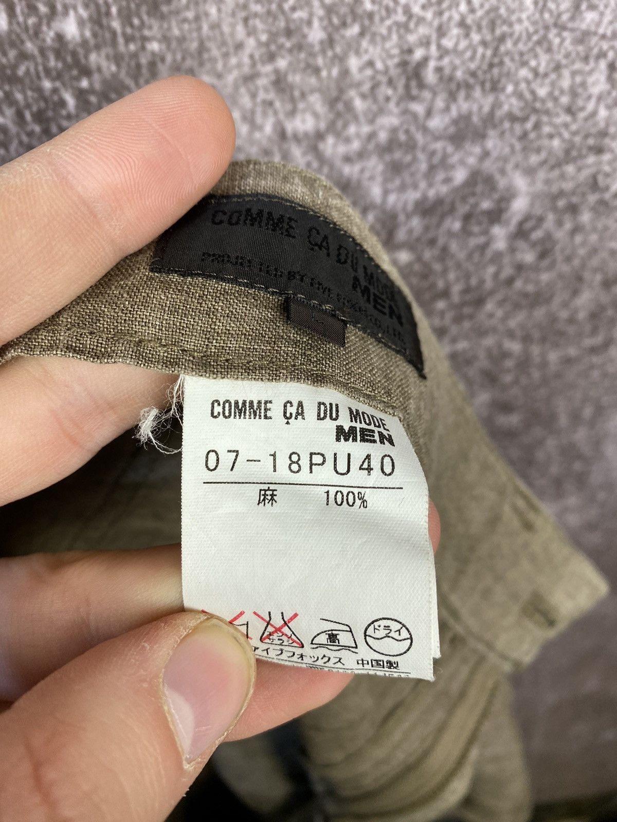Hysteric Glamour Comme ca du mode 100% Lino avant-garde pants Size US 32 / EU 48 - 9 Thumbnail