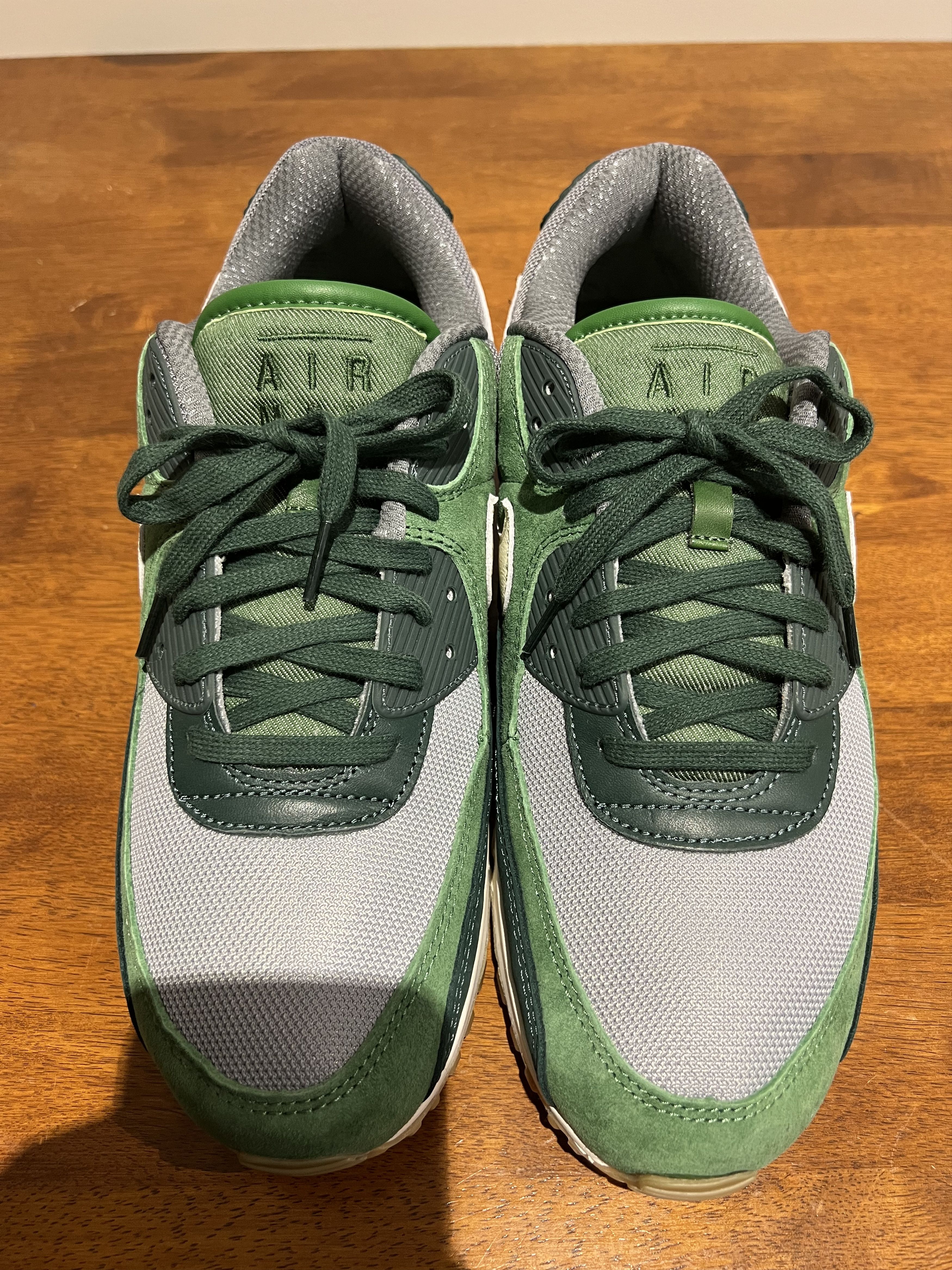 Nike 💚 2022 Nike Air Max 90 PRM Pro Green/Pale Ivory US 13 NEW Size US 13 / EU 46 - 14 Thumbnail