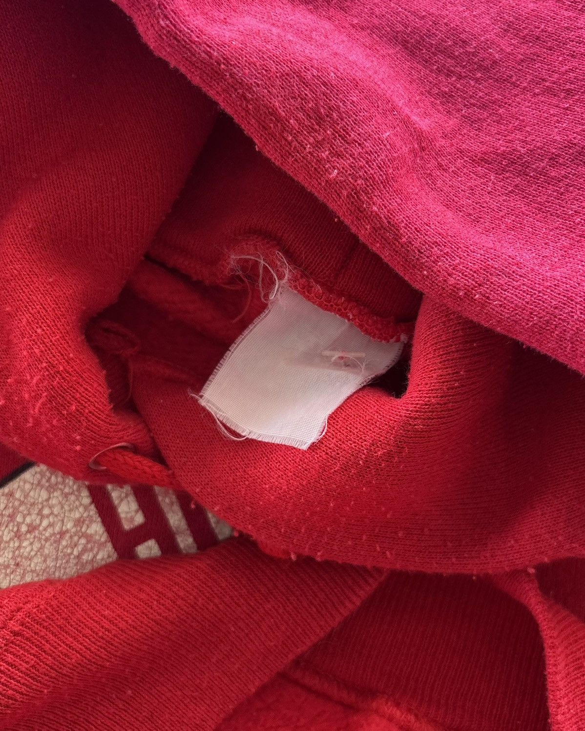 Vintage 70s Indiana Hoosiers Cherry Red Boxy Hoodie Size US L / EU 52-54 / 3 - 5 Thumbnail