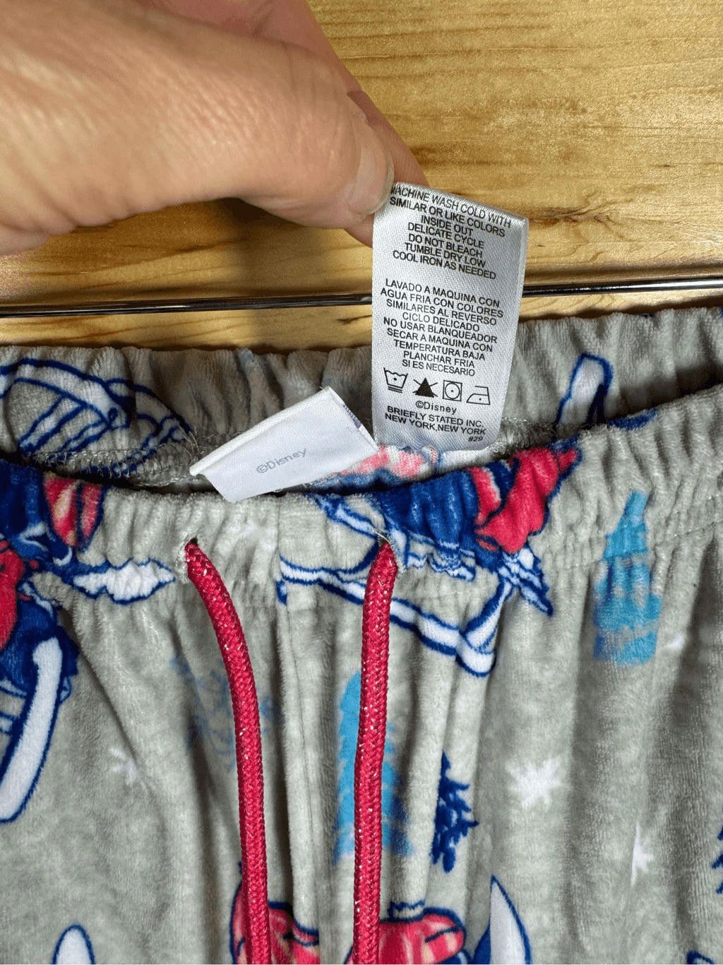 Disney Disney Lilo & Stitch Women's Winter Gray Soft Pajama Jogger Size ONE SIZE - 5 Thumbnail