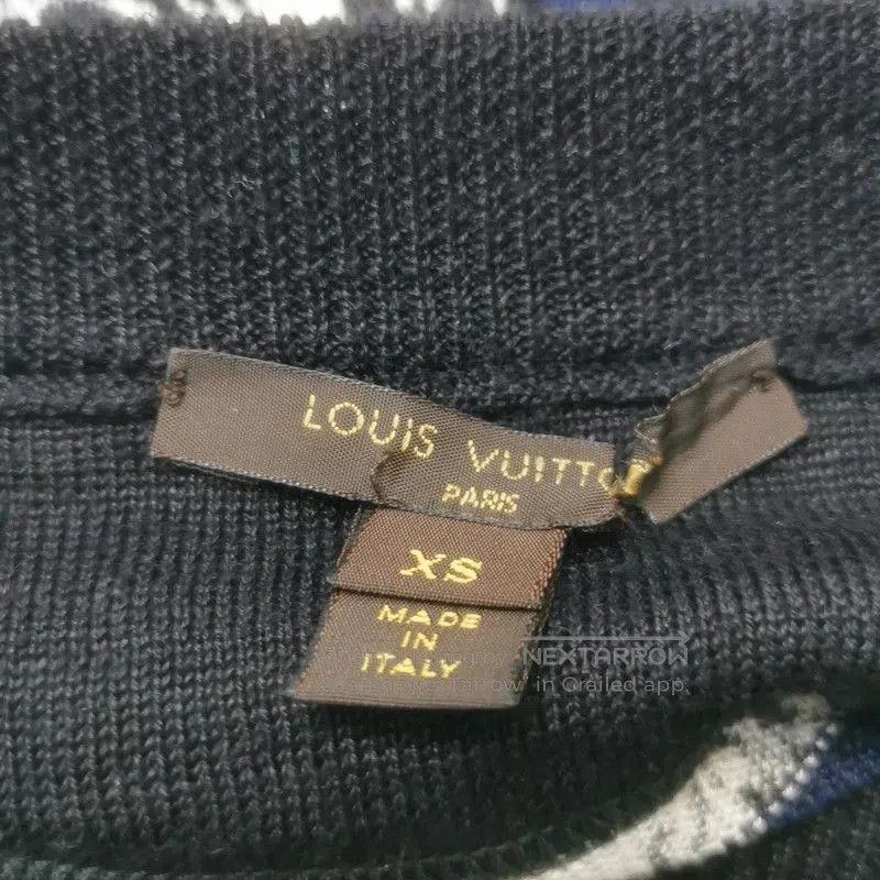 Louis Vuitton Louis Vuitton Mixed Striped Knit Top in XS. Size US XS / EU 42 / 0 - 7 Thumbnail