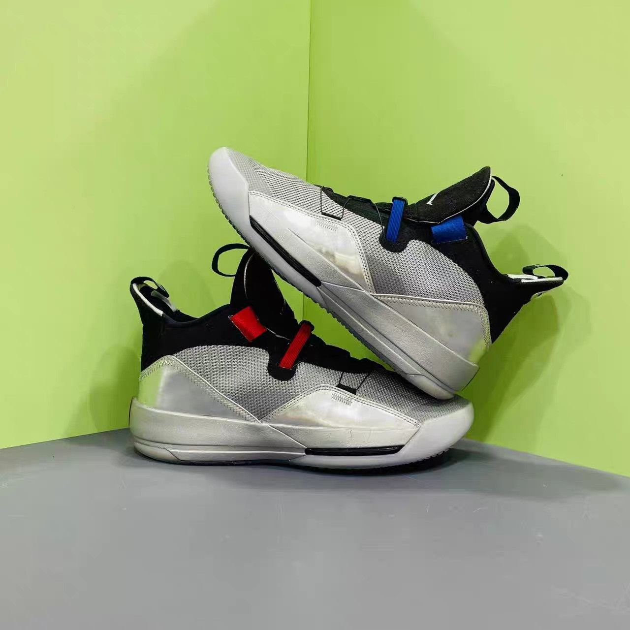Jordan Brand Air Jordan 33 All-Star Silver Mirror Basketball Shoes K15 Size US 11 / EU 44 - 4 Thumbnail