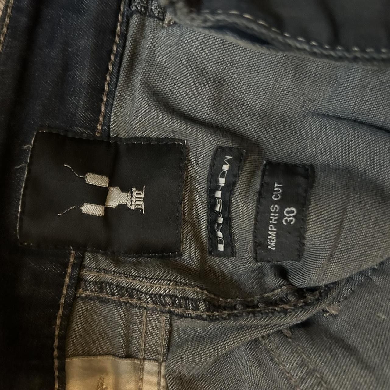 Rick Owens Drkshdw Rick Owens DRKSHDW Memphis Cut Jeans “Hustler” Size US 30 / EU 46 - 5 Thumbnail