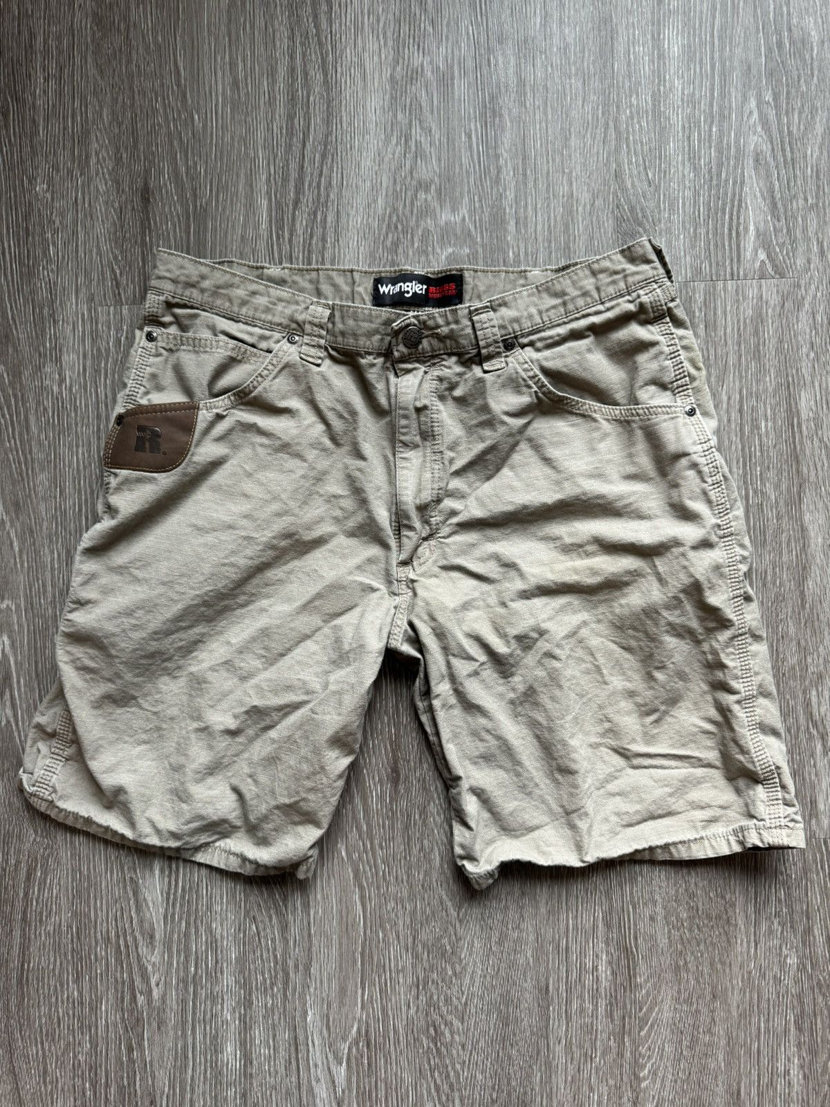 Vintage × Wrangler Wrangler Riggs Shorts Ripstop Size US 36 / EU 52 - 1 Thumbnail