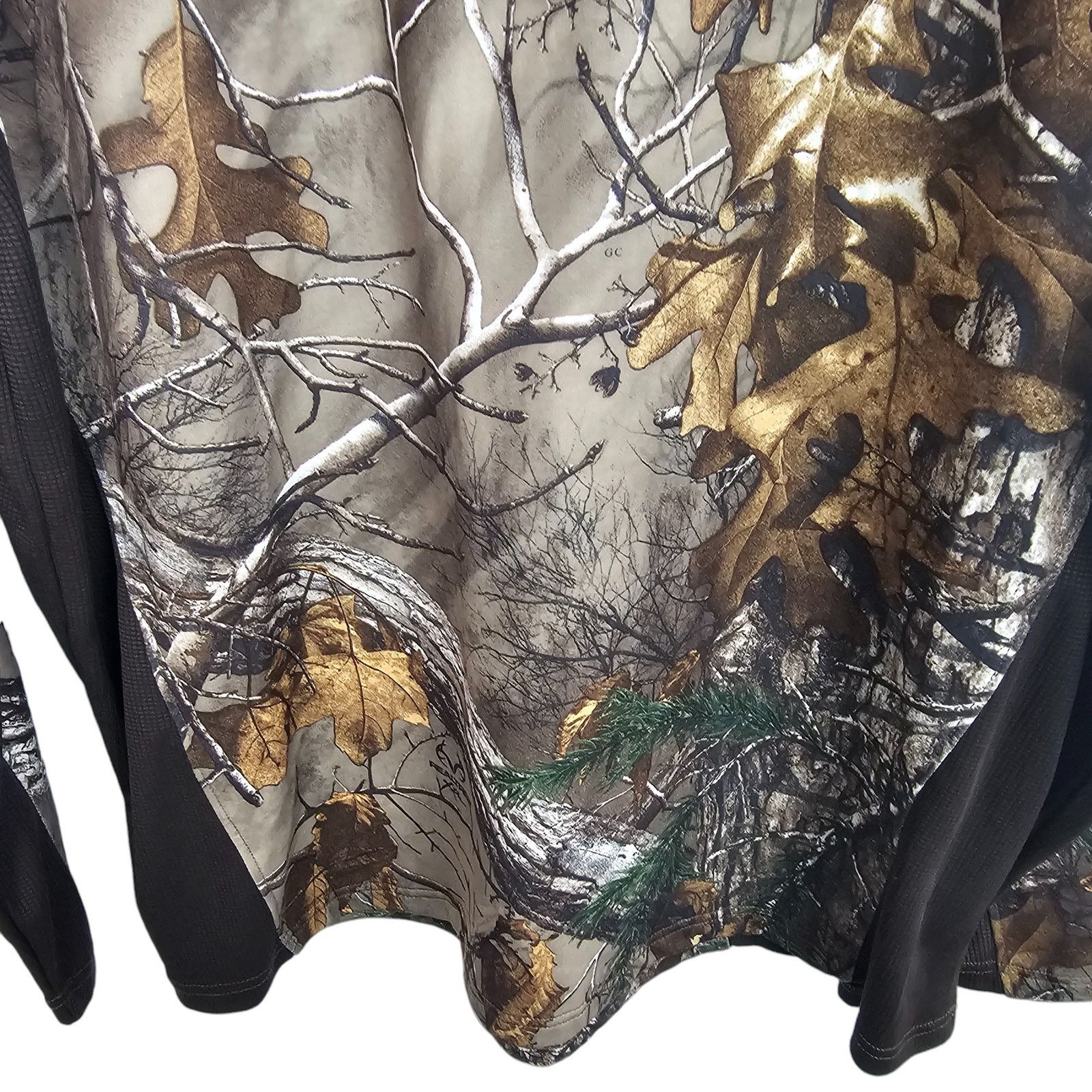 Realtree Realtree Mens Camo Print Hunting Shirt Sz XL Stretch Outdoor Size US XL / EU 56 / 4 - 3 Thumbnail