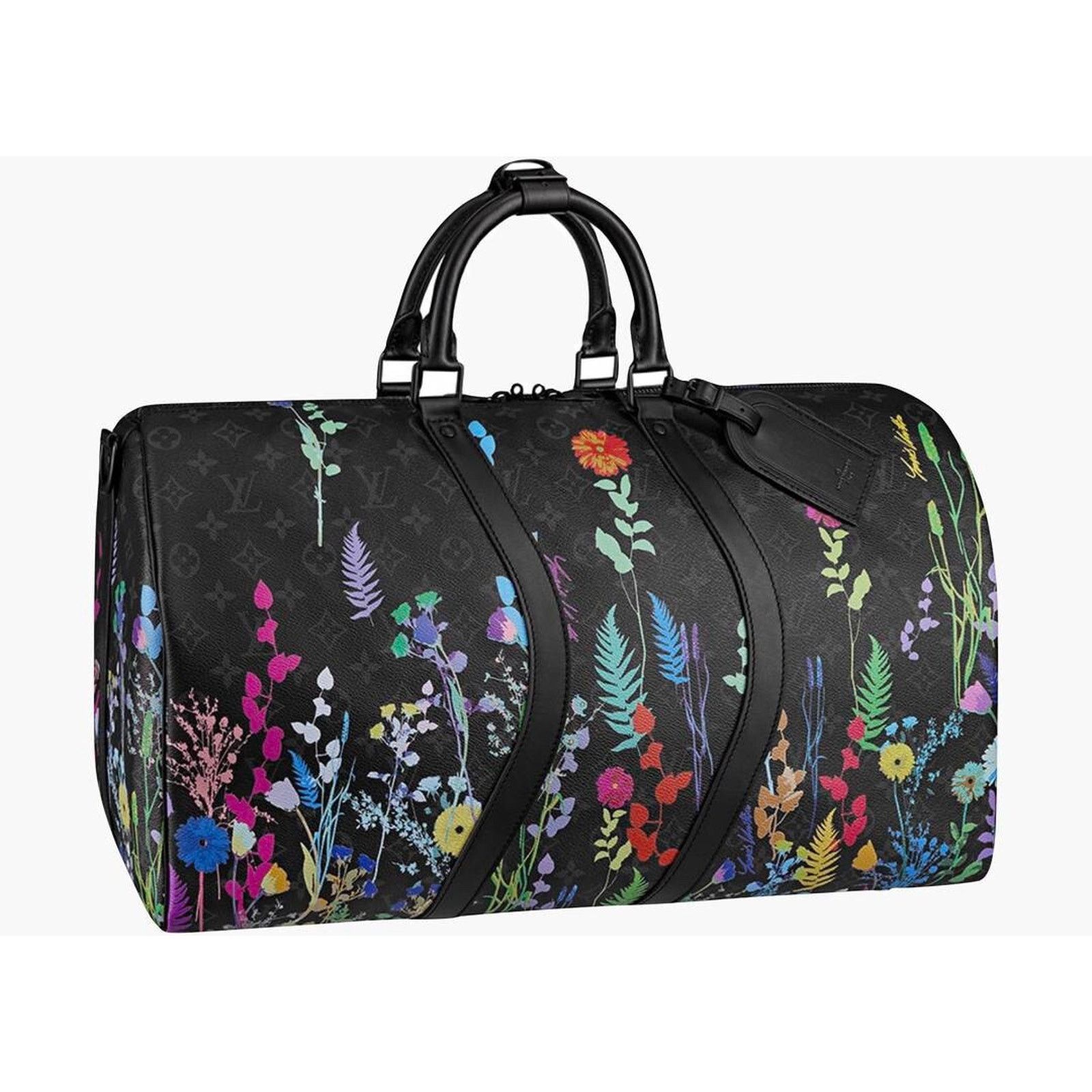 Louis Vuitton Louis Vuitton Keepall Bandouliere Flowers Weekend Travel Bag Size ONE SIZE - 1 Thumbnail