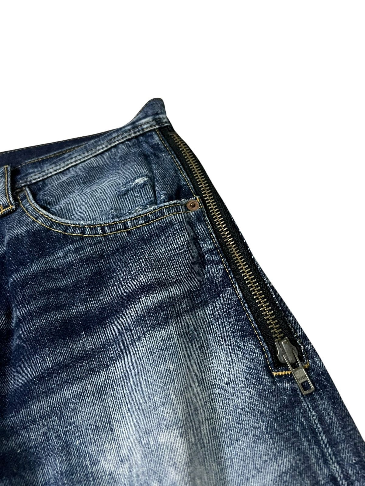 If Six Was Nine × Japanese Brand × Le Grande Bleu (L.G.B.) Ditress Jeans Rna Sweat & Co Punk Very Rare Size US 32 / EU 48 - 8 Thumbnail
