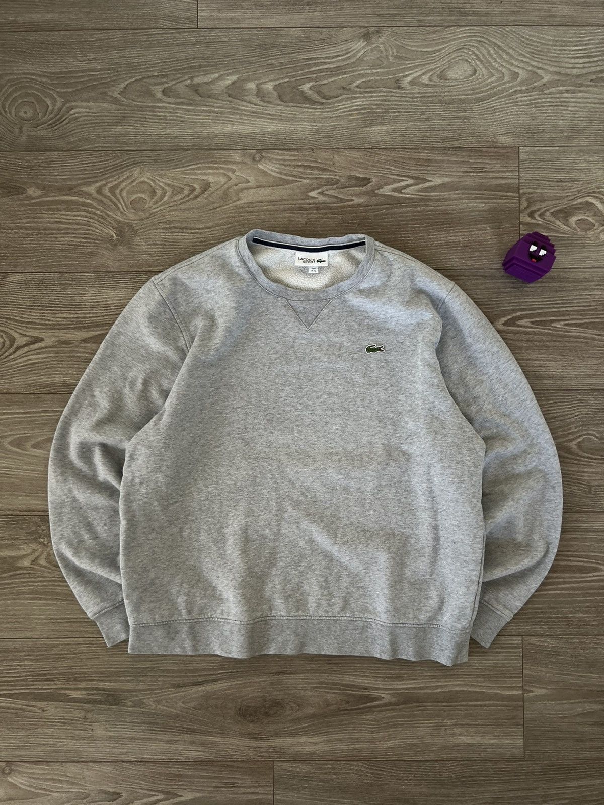 Lacoste Lacoste Sport Casual Fit Crewneck Grey Sweatshirt Size US XL / EU 56 / 4 - 5 Thumbnail