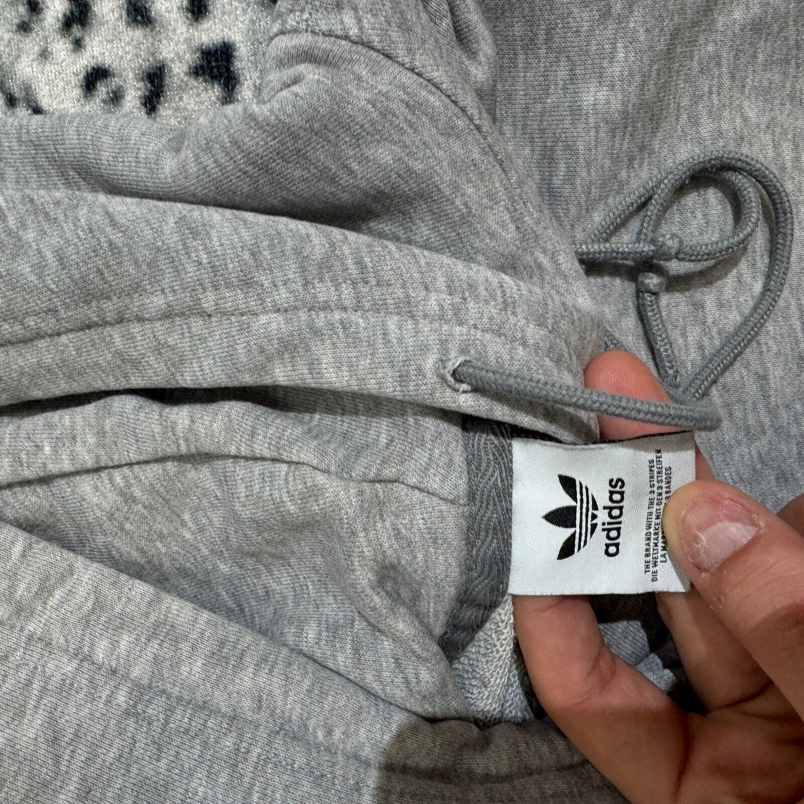 Adidas × Vintage Vintage Adidas Unisex Gray Cotton Hoodie Size XS Y2K 90s Size US XS / EU 42 / 0 - 8 Thumbnail