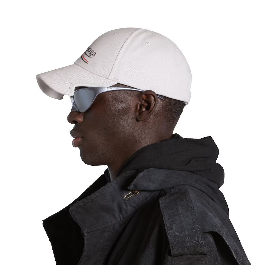 Balenciaga o1mt1gz0125 Size: S / Political Stencil Hat / Cap Off White Size ONE SIZE - 6 Thumbnail
