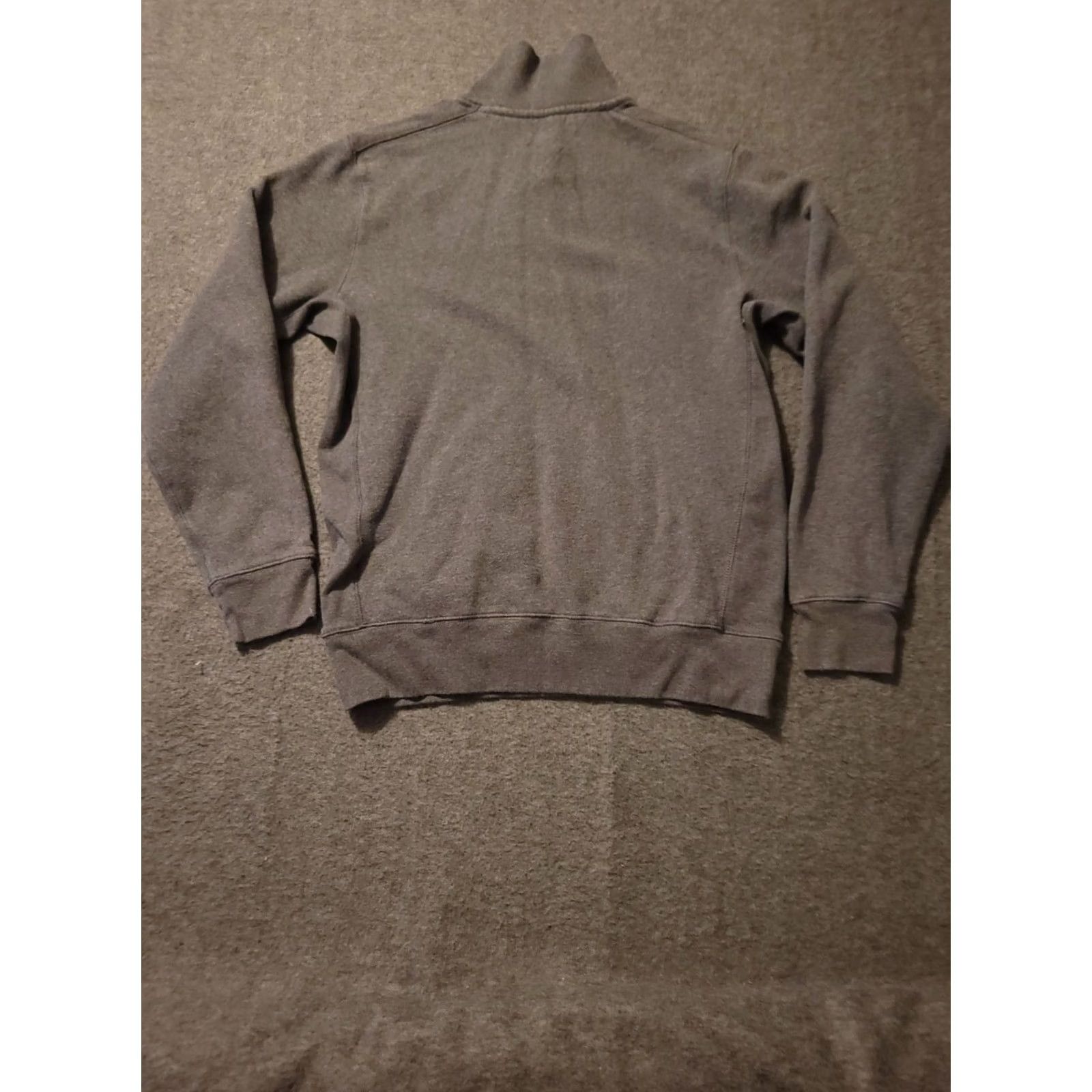 Tommy Hilfiger VINTAGE Tommy Hilfiger 1/4 Button Mens XS Gray Embroidered Fleece Pocket Preppy Casual Shirt Size US XS / EU 42 / 0 - 6 Thumbnail
