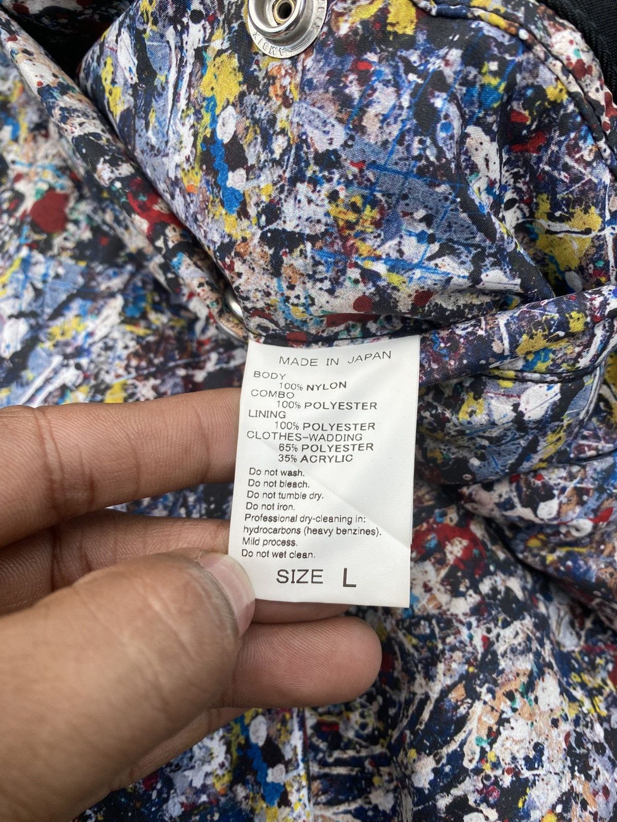 Japanese Brand Jackson Pollock Studio x Medicom Adam Et Rope Size US L / EU 52-54 / 3 - 6 Thumbnail