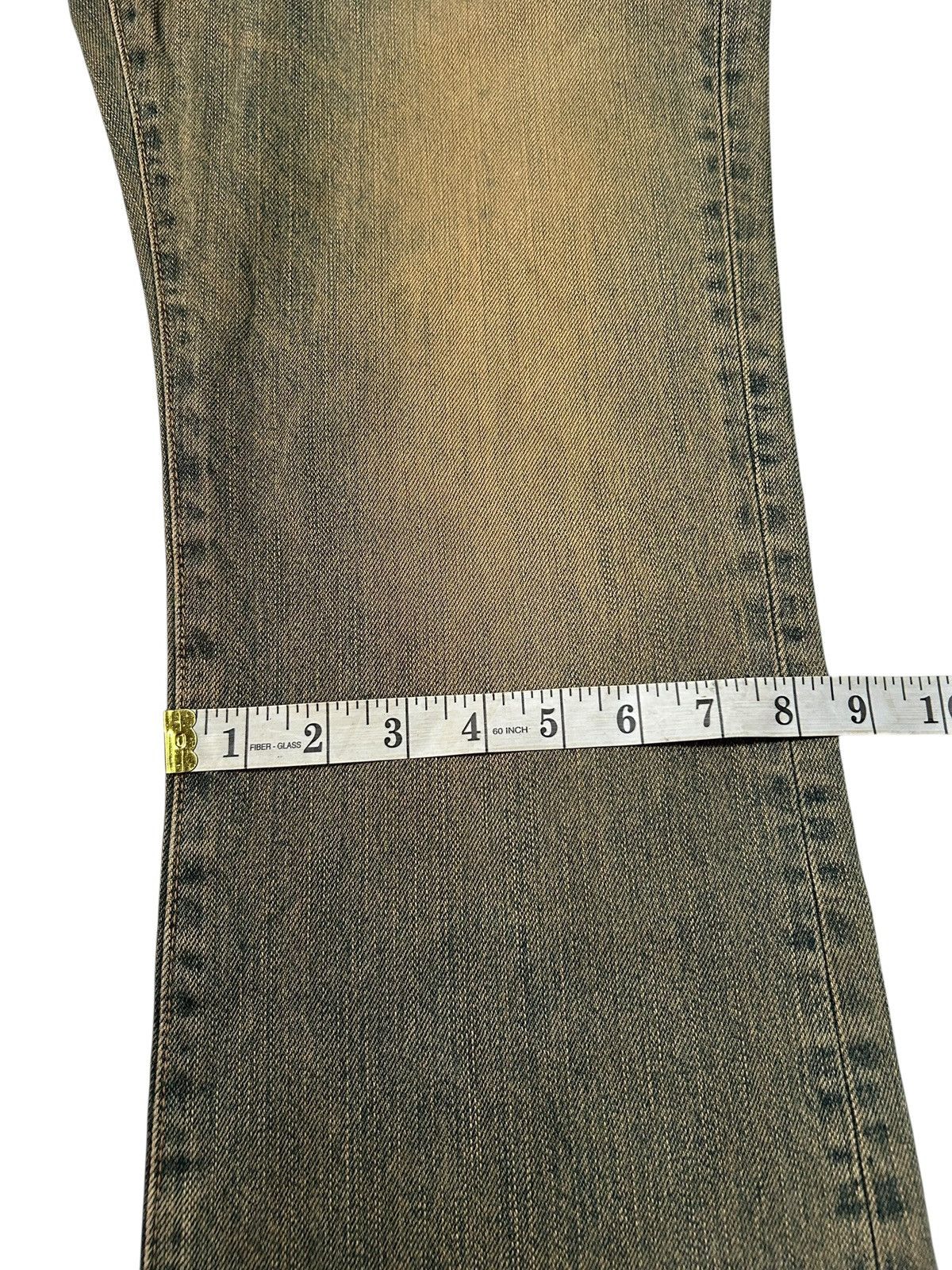 Edwin × Kapital × Vintage ☠️ Vintage Edwin IF SIX WAS NINE Inspired Rusty Flare Denim ☠️ Size US 32 / EU 48 - 15 Thumbnail