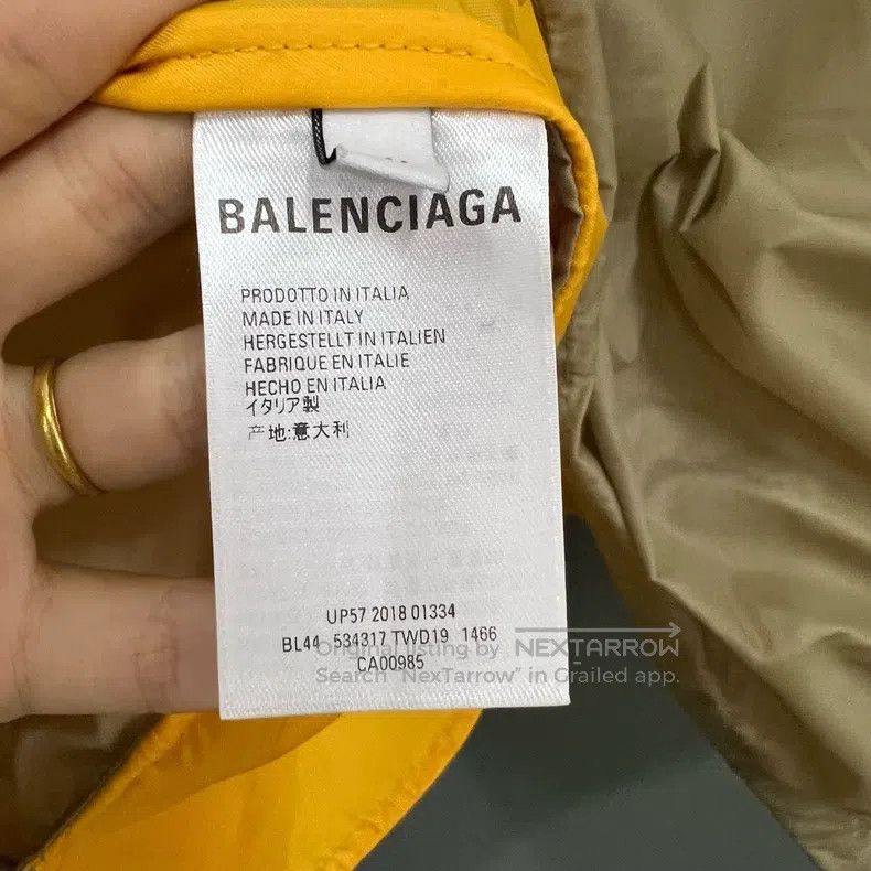 Balenciaga Balenciaga Patchwork Big Logo Printed School Jacket Size US S / EU 44-46 / 1 - 3 Thumbnail