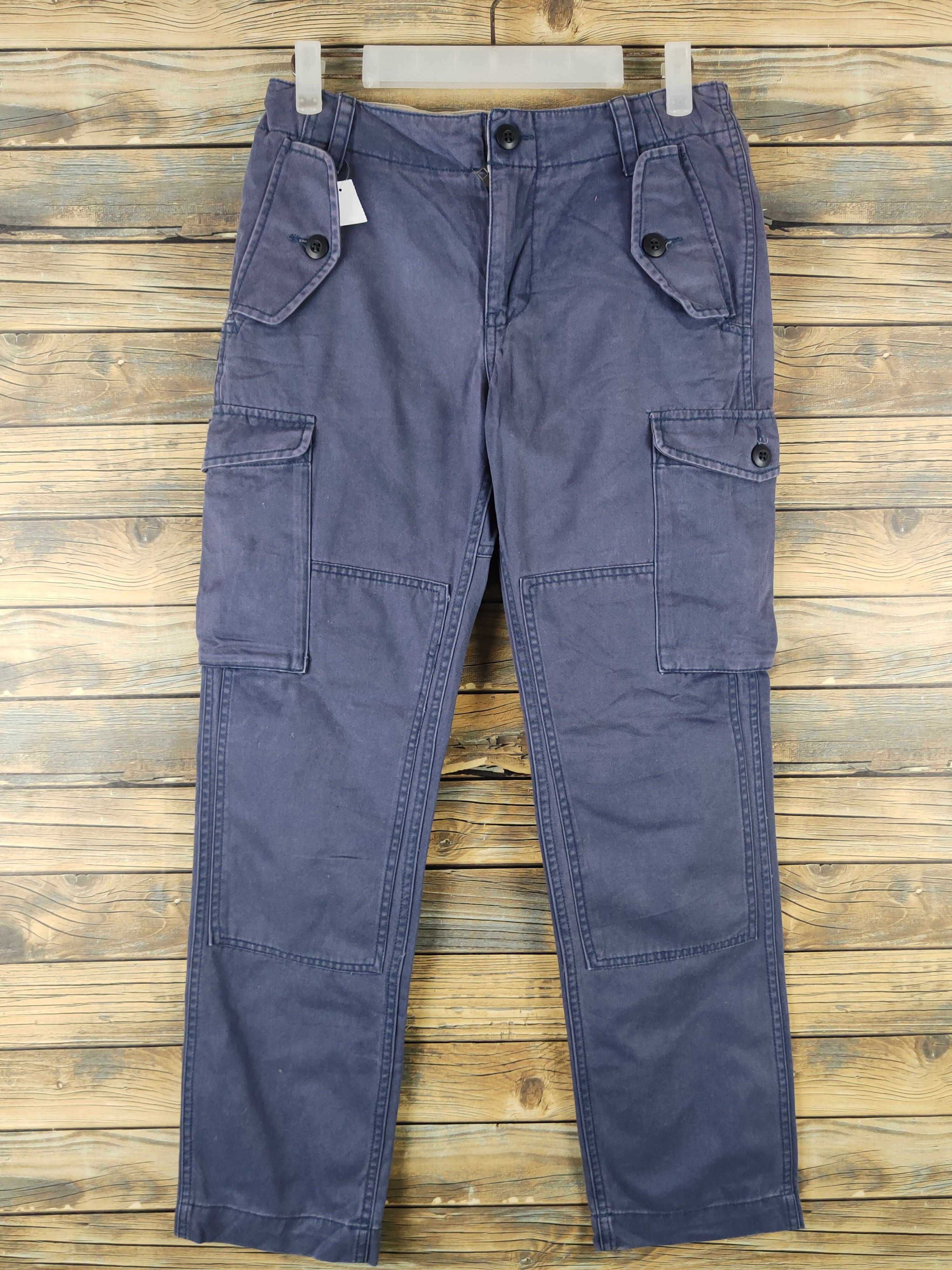 Gap DL Gapkids Blue Multipocket Tactical Cargo Pants #1127 Size US 26 / EU 42 - 1 Thumbnail
