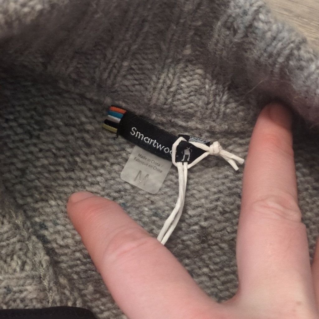 Smartwool Smartwool heavy Henley sweater light gray heather sz. medium Size US M / EU 48-50 / 2 - 5 Thumbnail