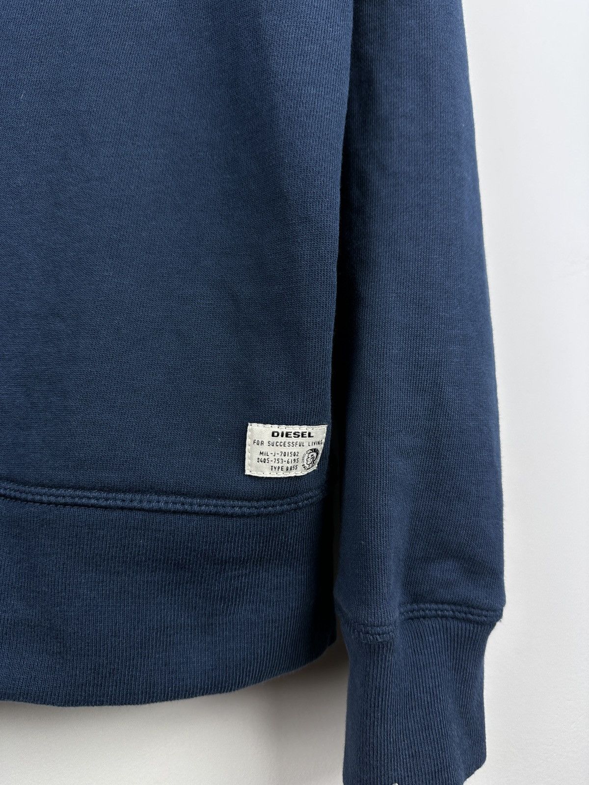 Diesel × Vintage Vintage Diesel Logo Zip Hoodie Size US XL / EU 56 / 4 - 13 Thumbnail