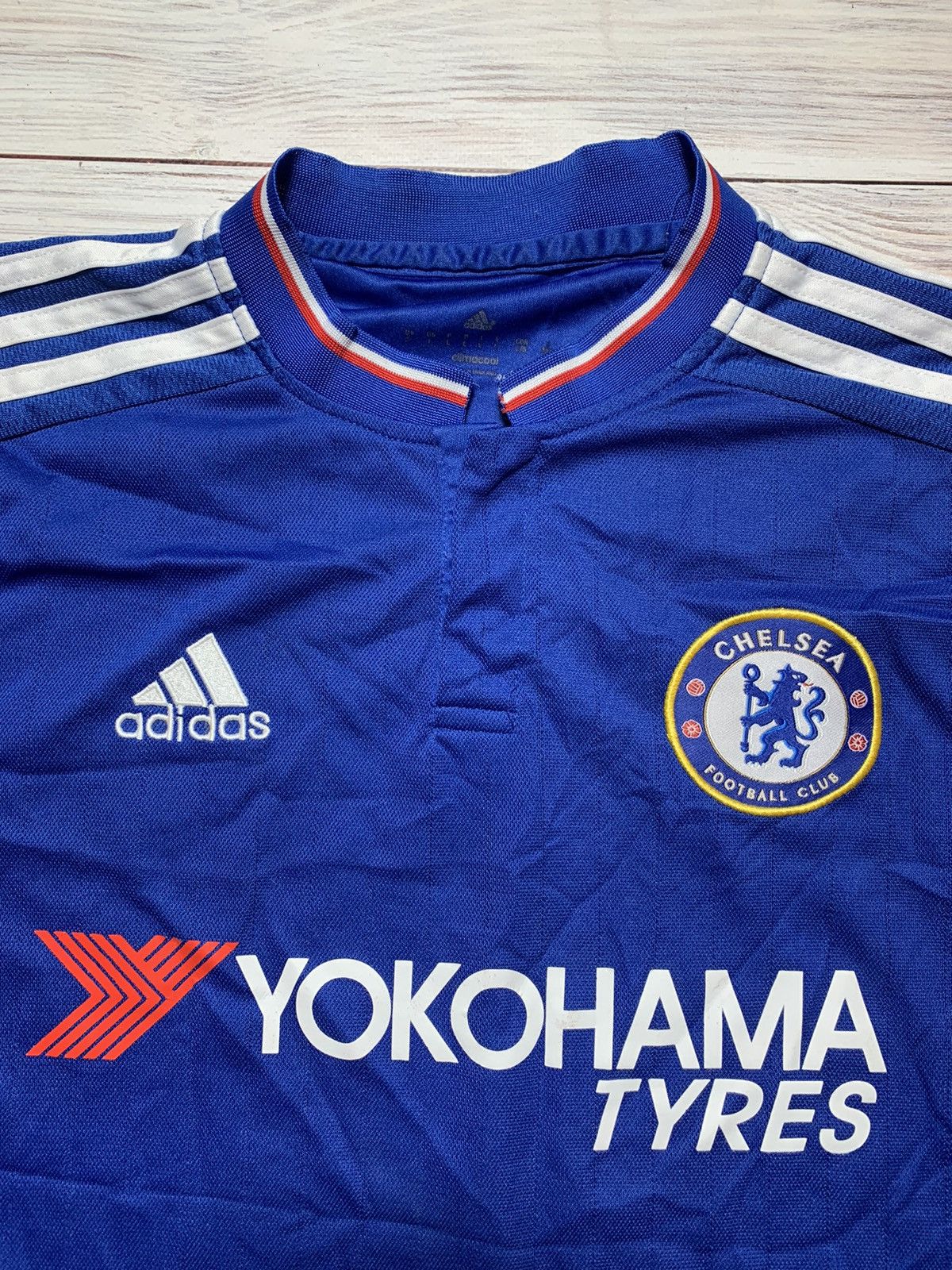 Adidas × Chelsea Soccer Adidas Chelsea 13/14 home jersey vintage blockcore Size US L / EU 52-54 / 3 - 3 Thumbnail