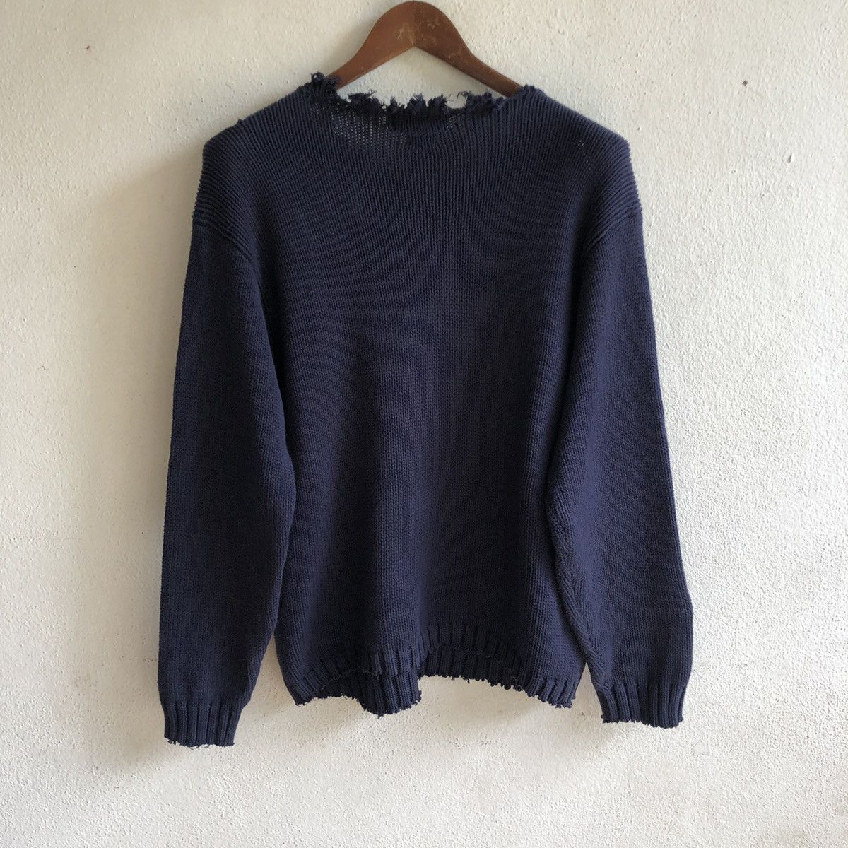 Polo Ralph Lauren × Vintage Distressed POLO RALPH LAUREN knitwear Size US M / EU 48-50 / 2 - 4 Thumbnail