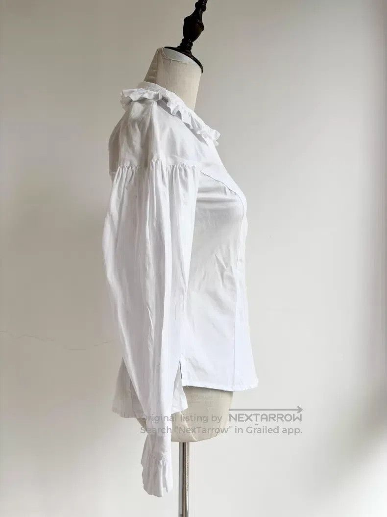 Vivienne Westwood Vivienne Westwood White ruffled shirt Size S / US 4 / IT 40 - 6 Thumbnail