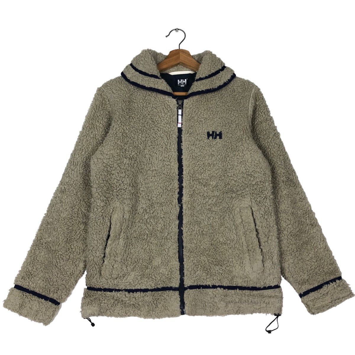 Japanese Brand 🔥Vintage Helly Hansen Fleece Jacket Zipper Size US L / EU 52-54 / 3 - 1 Thumbnail