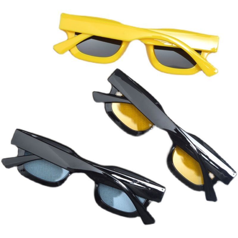 VIBE Future Street ins style custom avant-garde sunglasses Size ONE SIZE - 4 Thumbnail