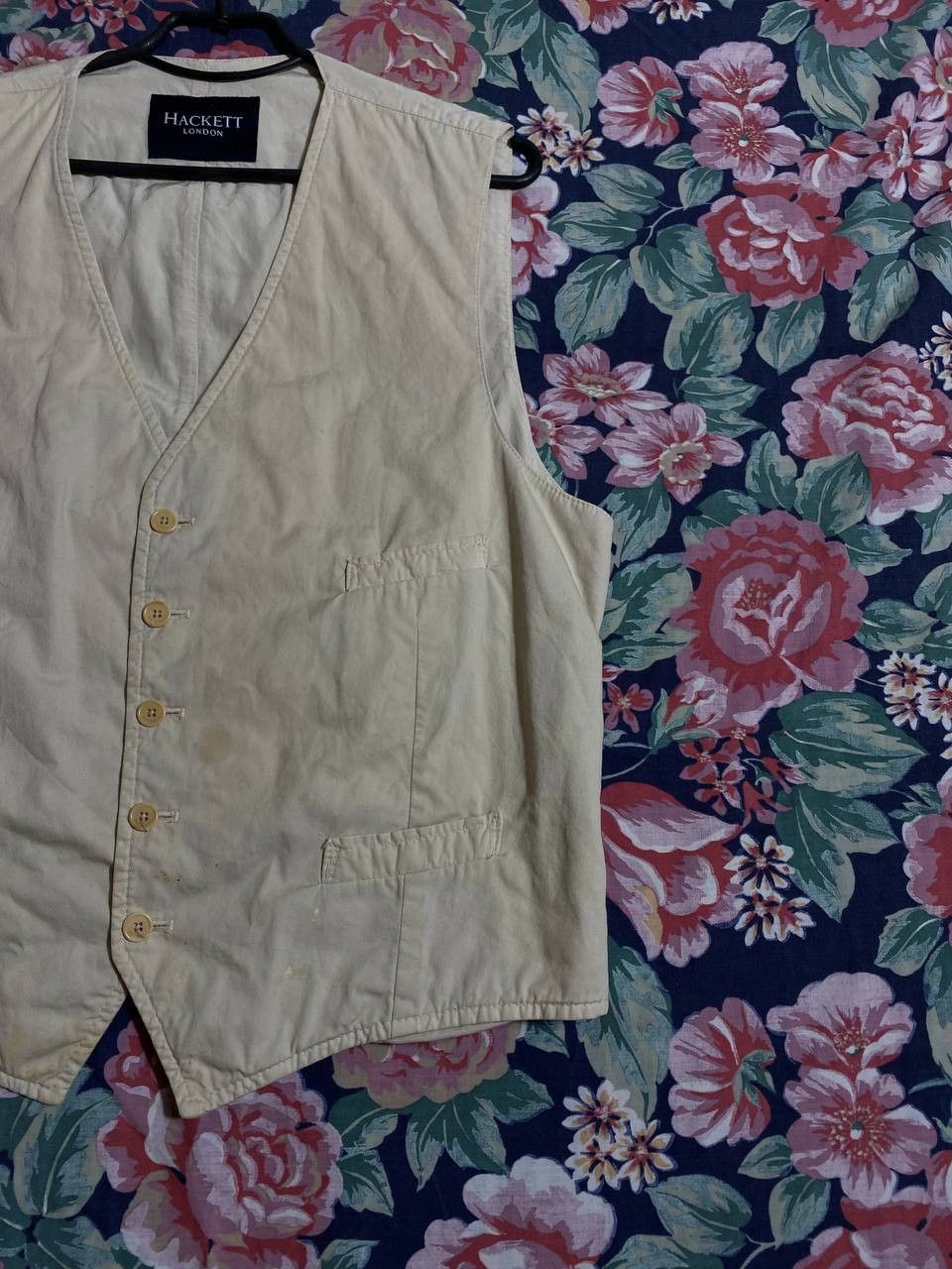 Hackett × Vintage Vintage hackett vest quilted navy Size US M / EU 48-50 / 2 - 18 Thumbnail