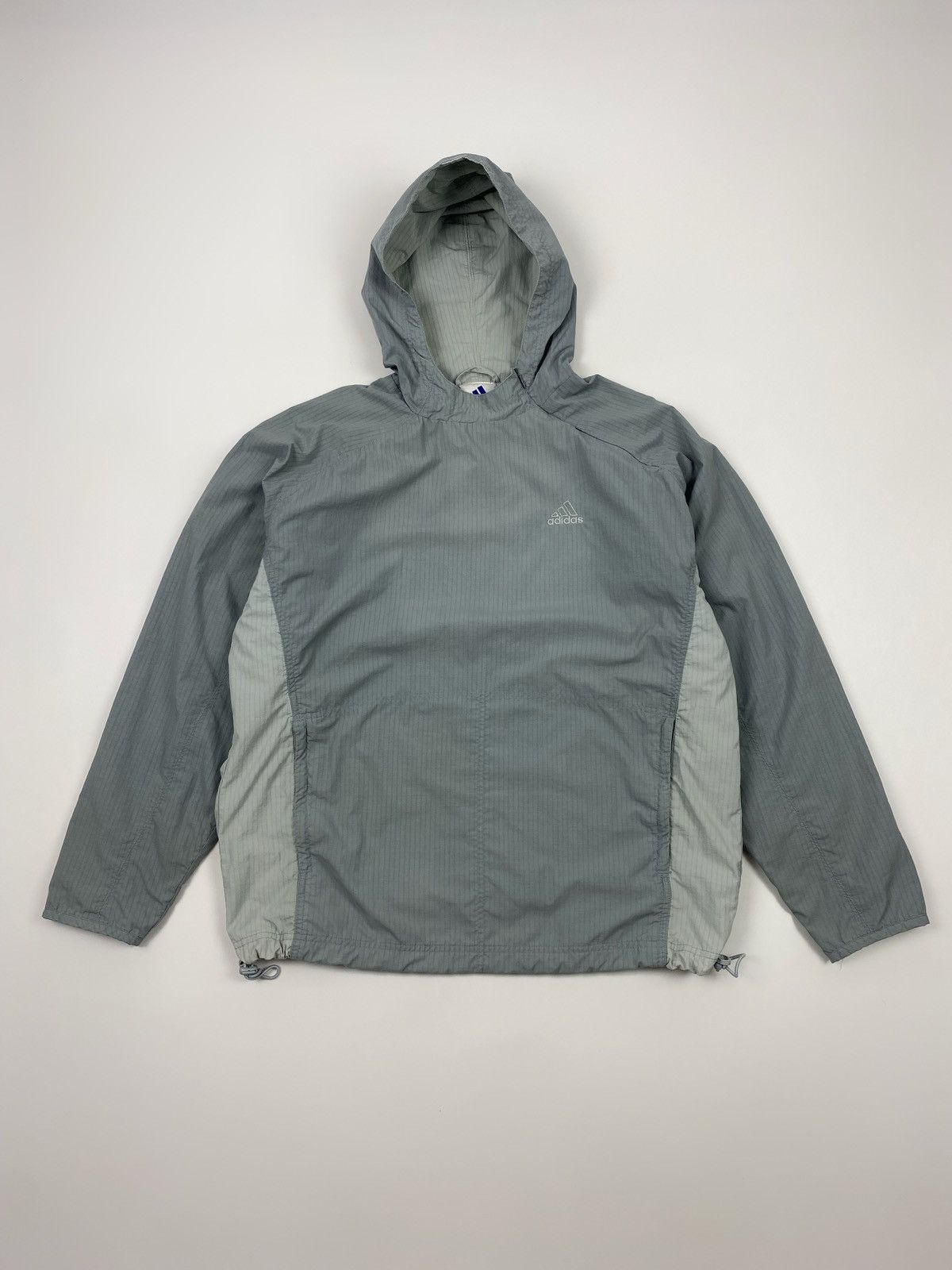 Adidas 2000’s Vintage Adidas Asymmetric Zip Anorak Size US M / EU 48-50 / 2 - 1 Thumbnail