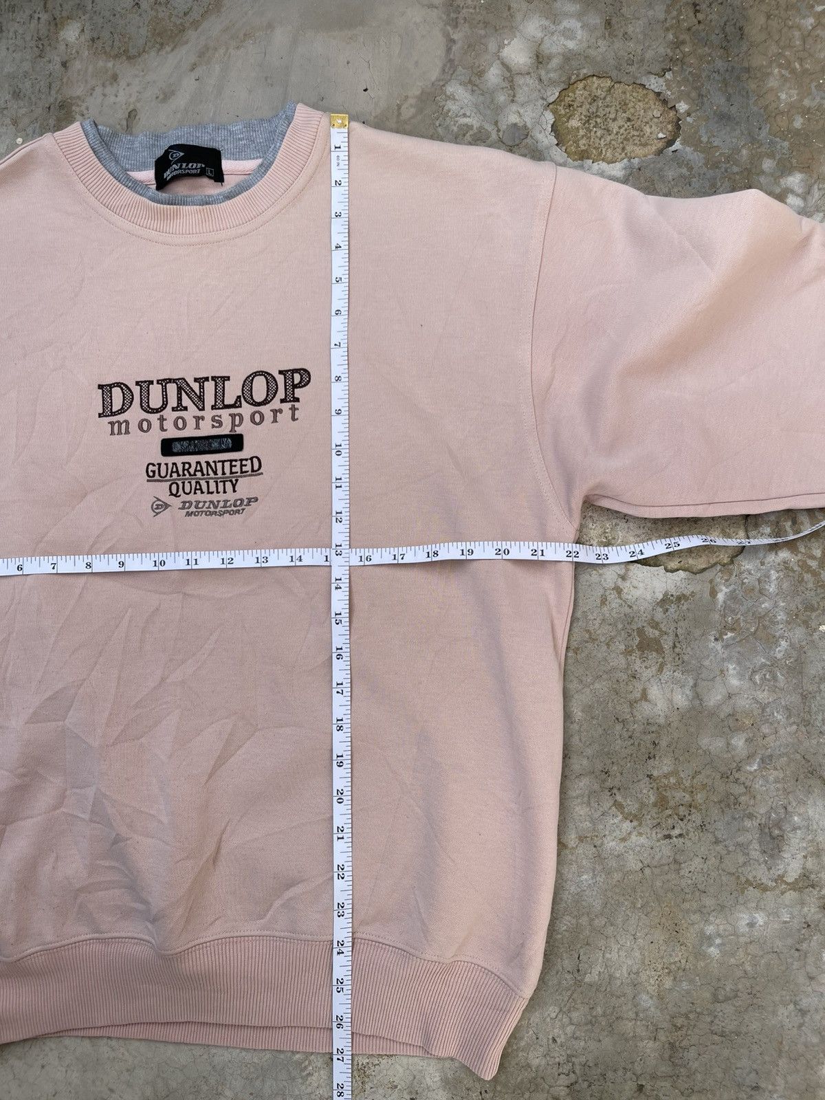 Dunlop Vintage Dunlop Motorsport Spell-Out Crewneck Sweatshirt Size US L / EU 52-54 / 3 - 3 Thumbnail