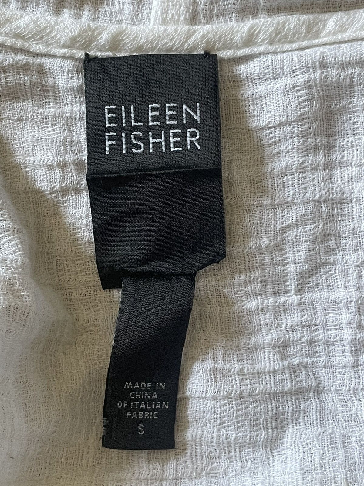 Other Eileen Fisher White Cardigan Size S / US 4 / IT 40 - 6 Thumbnail