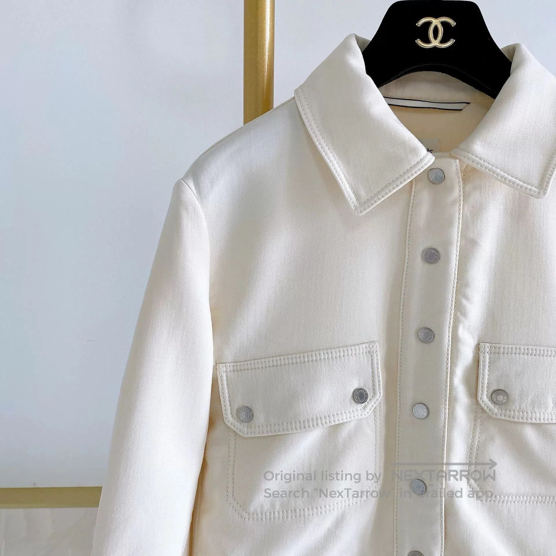 Hermes Hermes White Jacket Size 34. Size US S / EU 44-46 / 1 - 3 Thumbnail