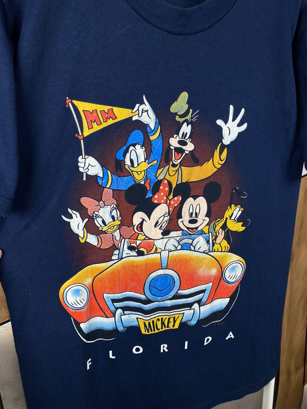 Disney 🐭Vintage 90s T-Shirt Mickey Mouse Disney Florida VTG Tee🐭 Size US M / EU 48-50 / 2 - 2 Thumbnail