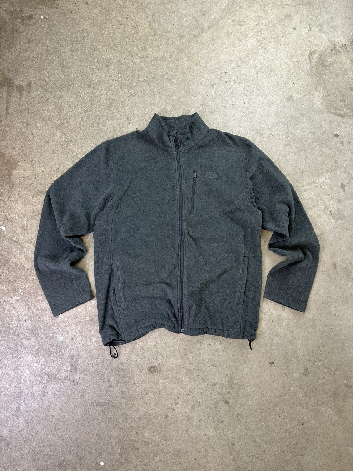 The North Face × Vintage vintage the north face zip up fleece dark grey large Size US L / EU 52-54 / 3 - 1 Thumbnail