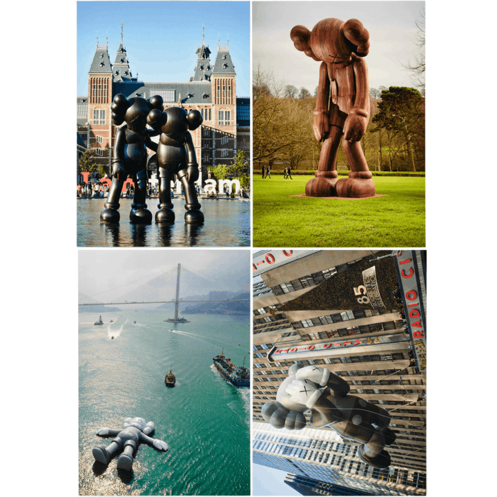 Kaws KAWS NGV Monumental Sculptures Postcard Set of 4 Size ONE SIZE - 1 Thumbnail