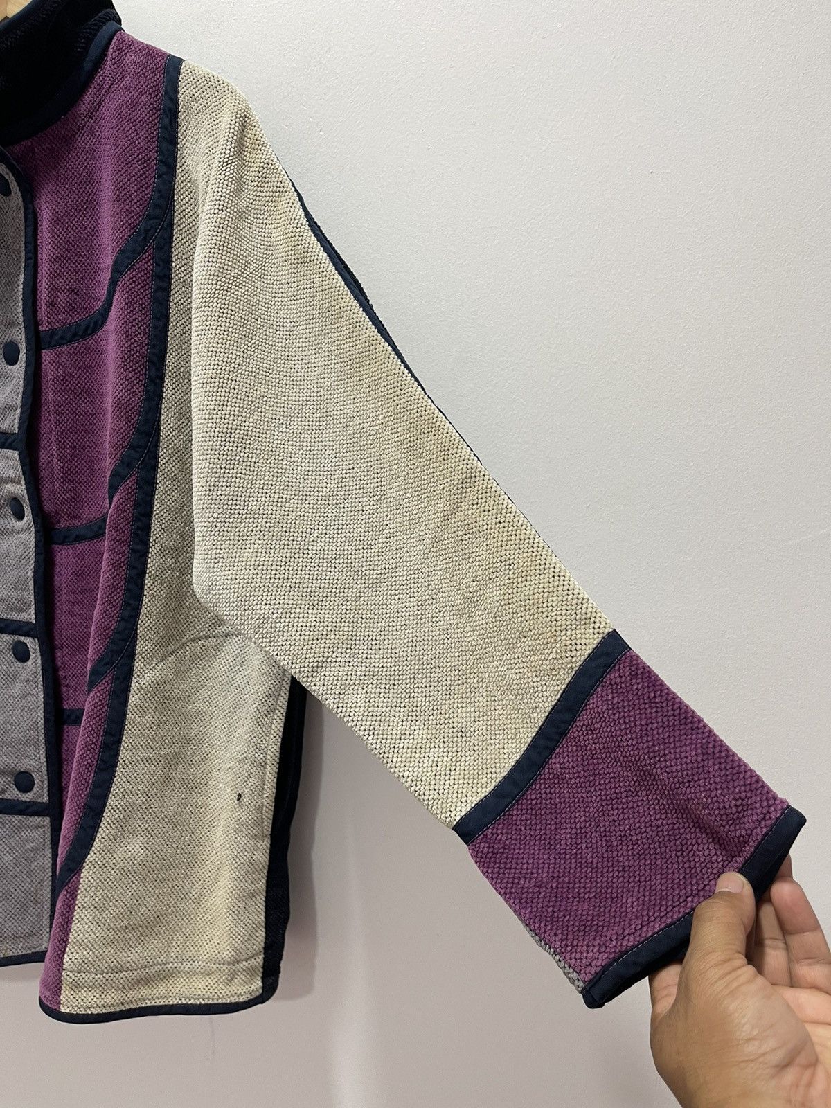Annikki Karvinen DESIGNER ANNIKKI KARVINEN HANDMADE MULTICOLOR JACKET Size US S / EU 44-46 / 1 - 4 Thumbnail