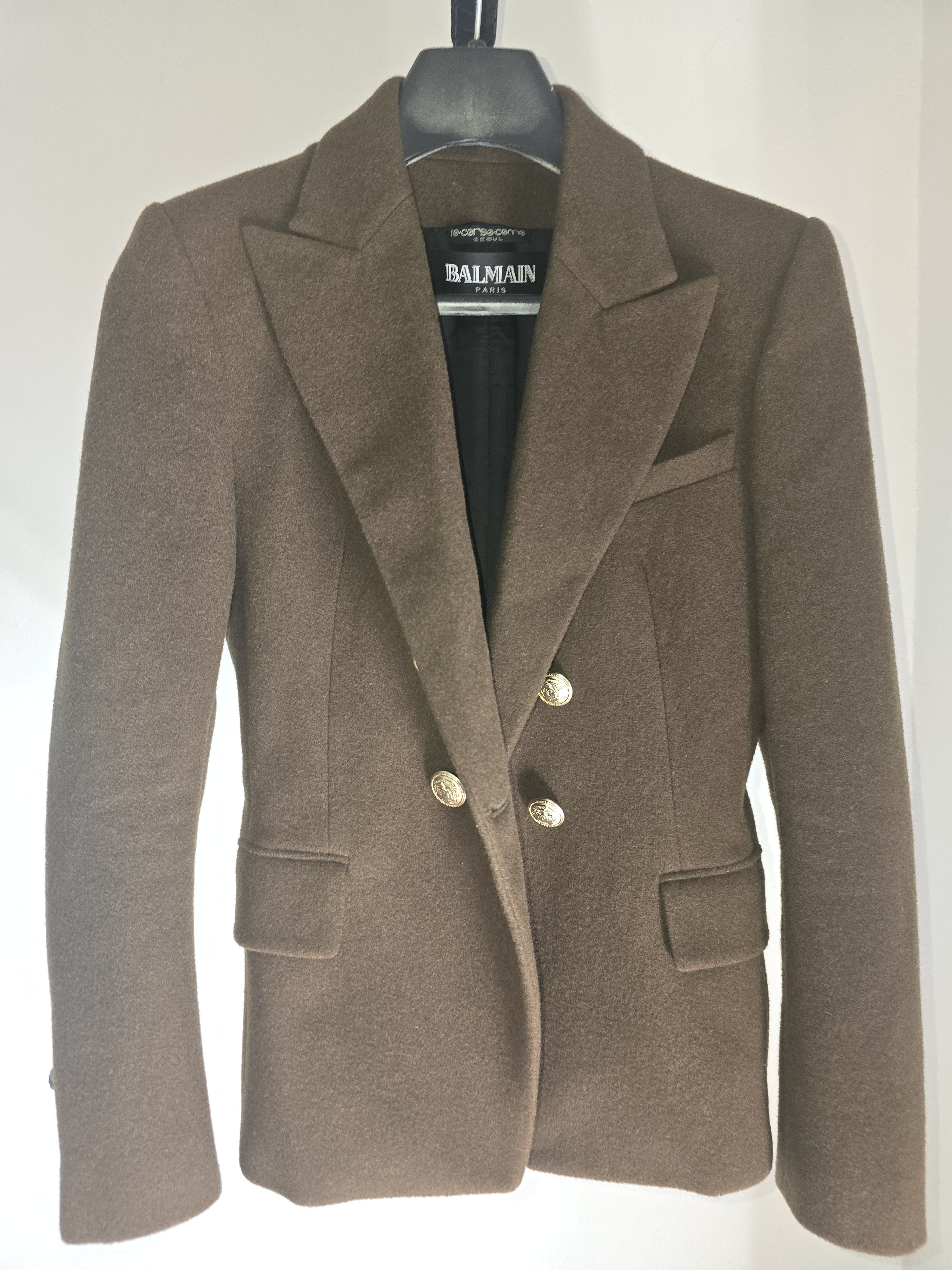 Balmain Balmain AW11 Wool Jacket Size US XXS / EU 40 - 1 Thumbnail
