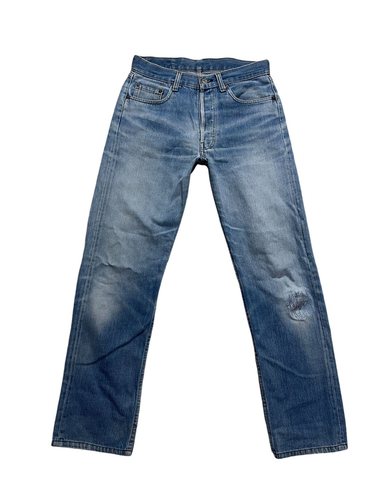 Levi's × Vintage VINTAGE LEVI’S 501 80s DISTRESS JEANS Size US 30 / EU 46 - 1 Thumbnail