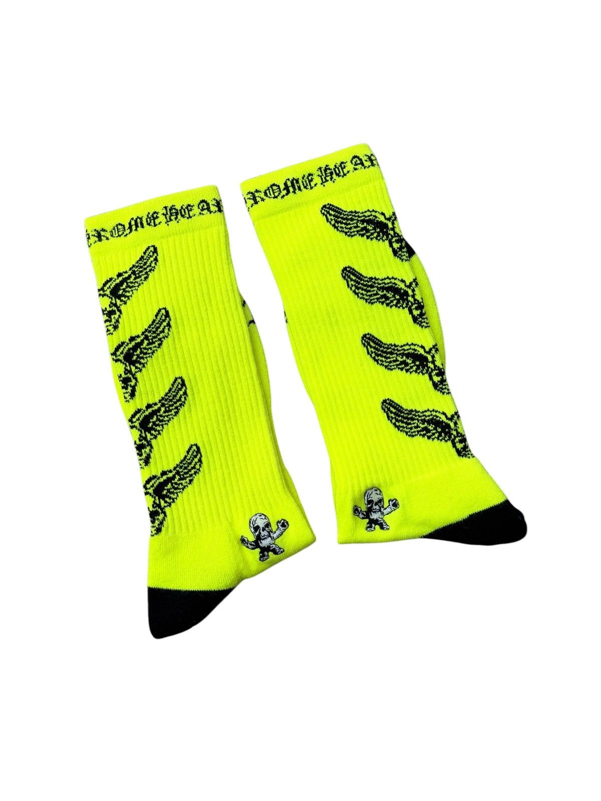 Chrome Hearts Chrome Heart Yellow Foti Sock Size ONE SIZE - 2 Thumbnail
