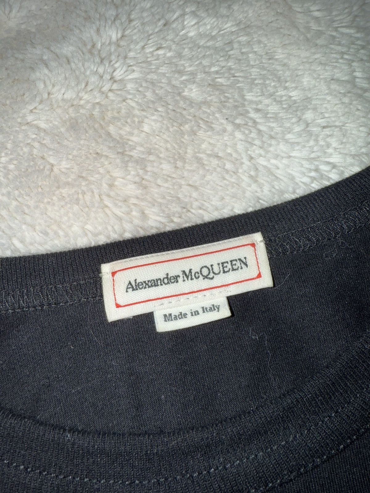 Alexander McQueen MCQUEEN Logo Tee Shirt Size US M / EU 48-50 / 2 - 3 Thumbnail