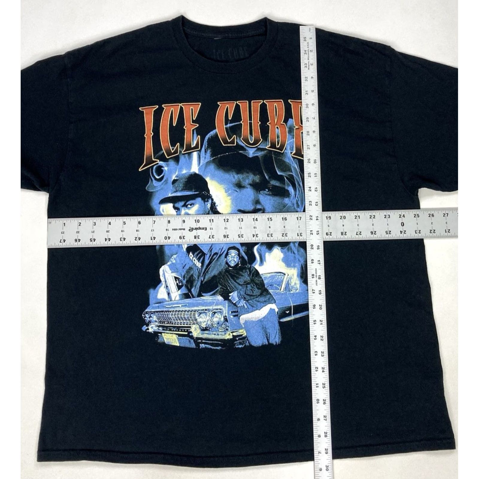 Vintage Ice Cube Graphic T-shirt Men XXL Black Short Sleeve Music Size US XXL / EU 58 / 5 - 5 Thumbnail