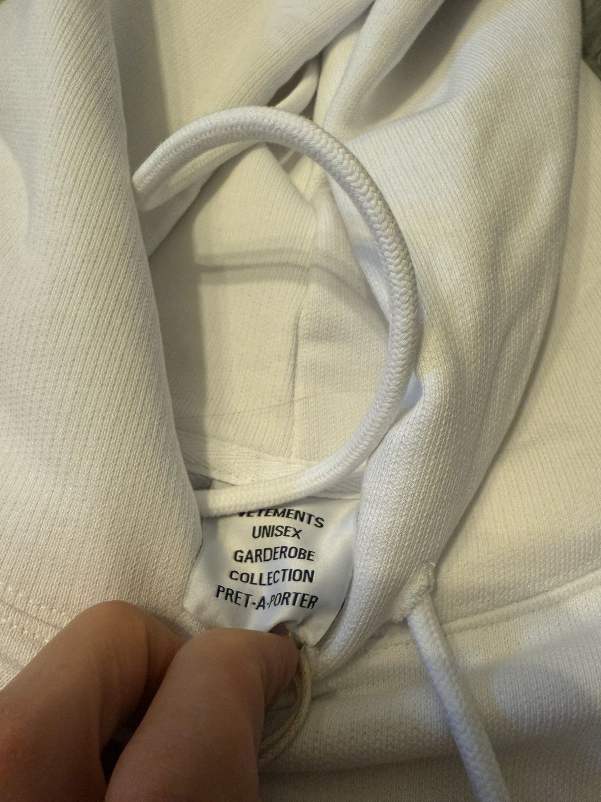 Vetements SS22 printed hoodie Size US M / EU 48-50 / 2 - 3 Thumbnail