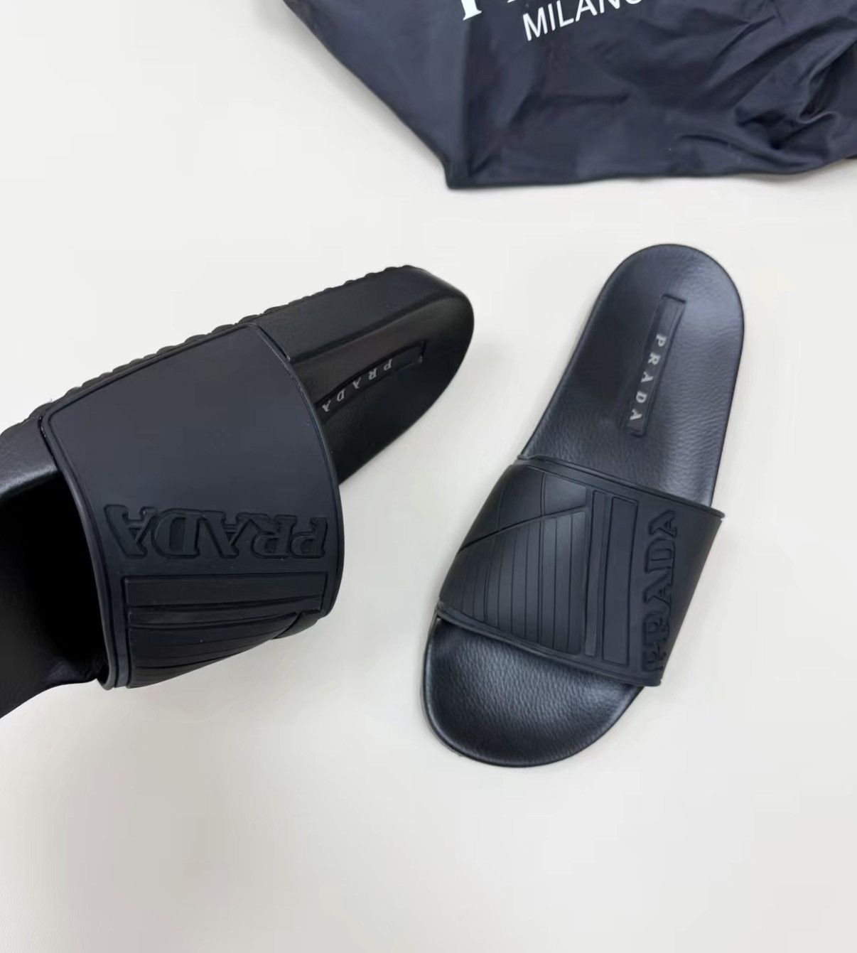 Prada PRADA Slides J30 Size US 7 / EU 40 - 3 Thumbnail