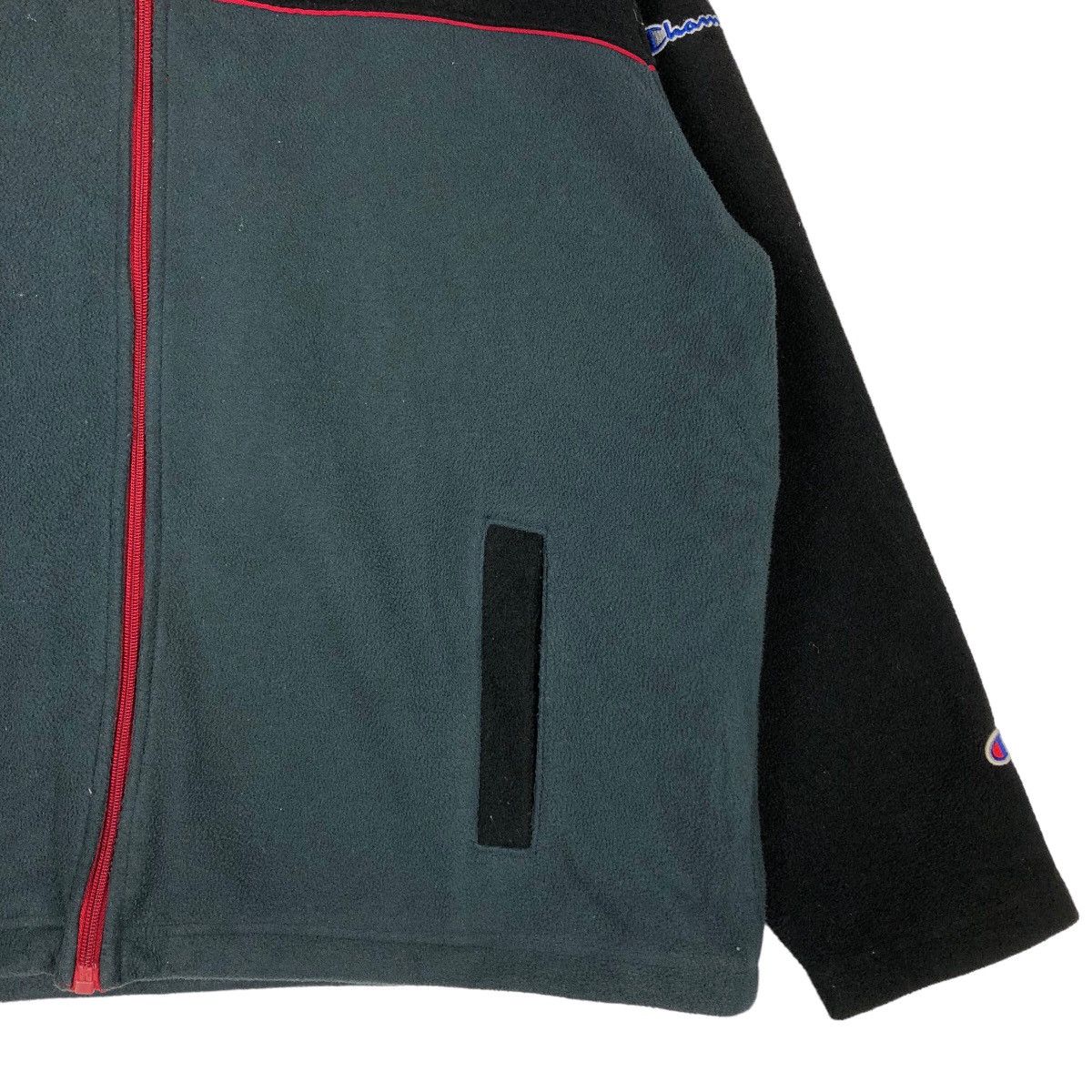 Champion 🔥Vtg Fleece Jacket Worker Champion Blizzak Racing Sports Size US M / EU 48-50 / 2 - 5 Thumbnail
