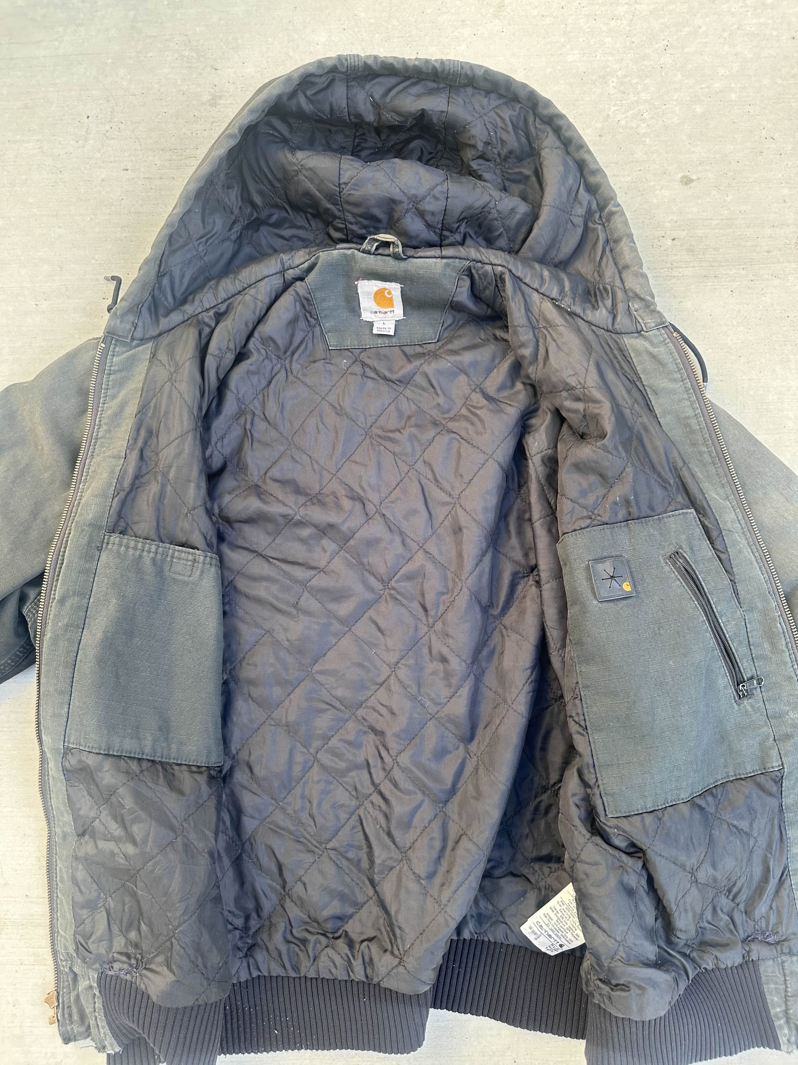 Carhartt 🛠️ Vintage Carhartt Detroit/Active Jacket Distressed Size US L / EU 52-54 / 3 - 4 Thumbnail
