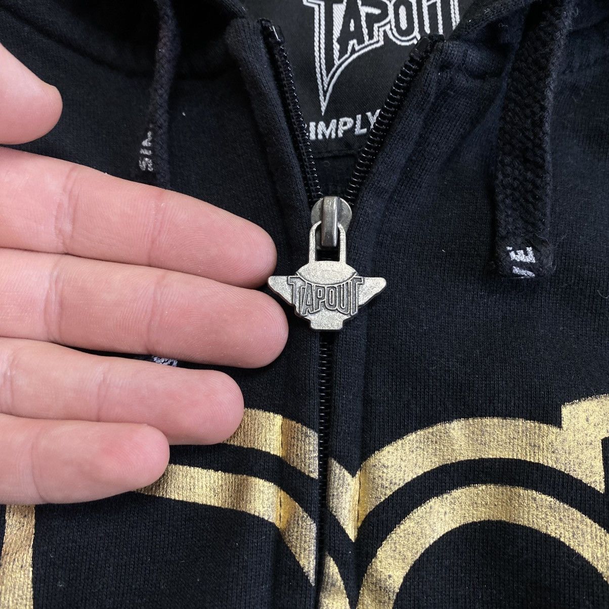 Tapout Vintage Tapout Zip Hoodie Big Logo Size US S / EU 44-46 / 1 - 7 Thumbnail