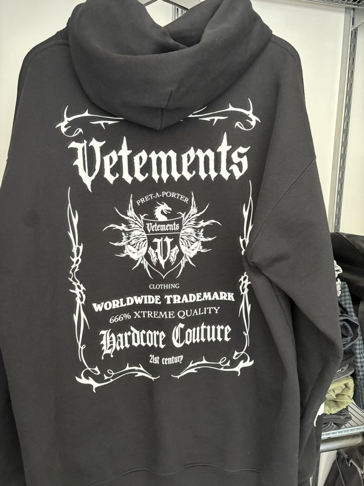 VETEMENTS 21aw doragon hoodie 【公式通販】