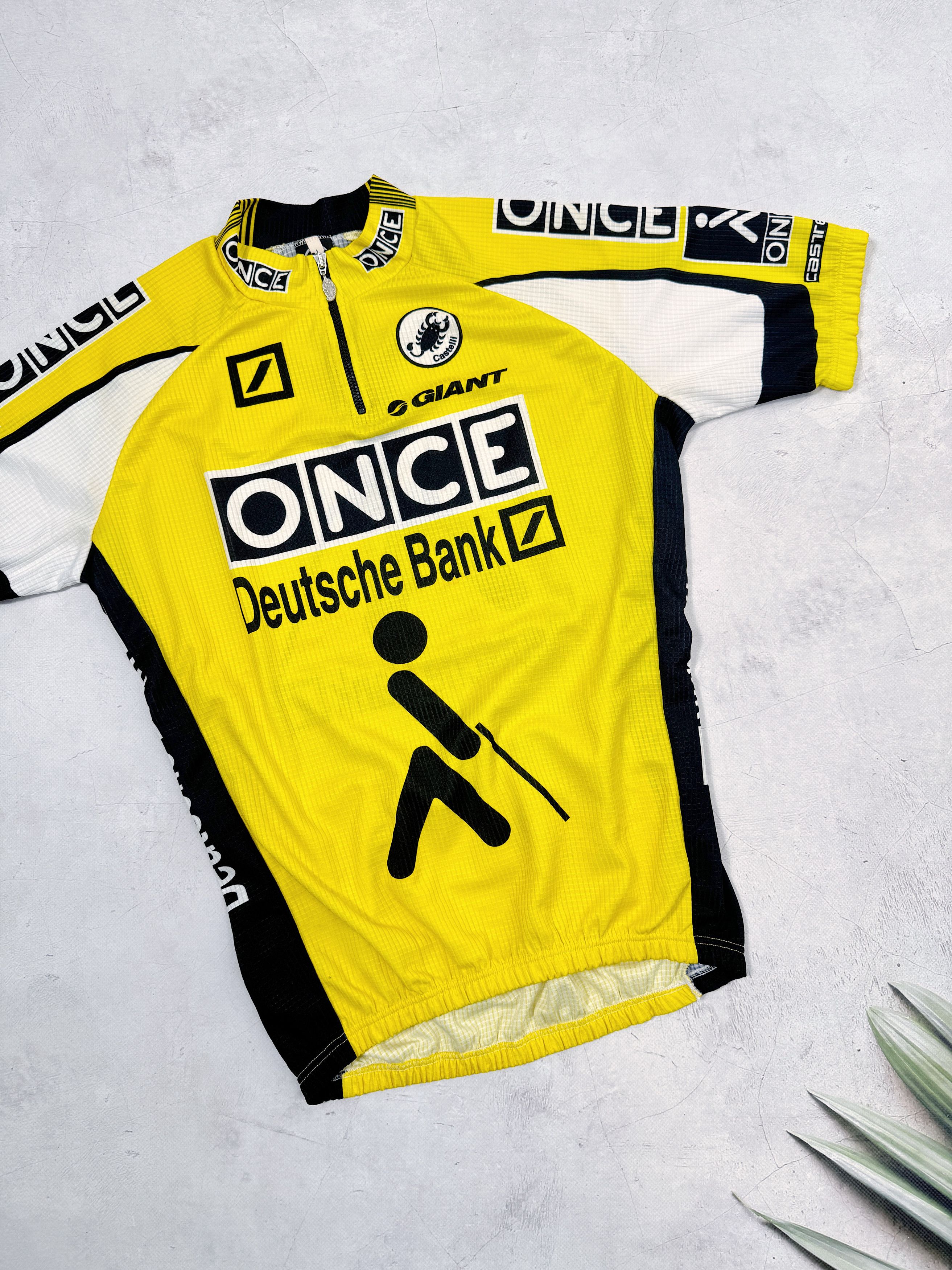 Vintage Vintage Castelli Cycling Jersey Giant Deutche Bank Once Size US M / EU 48-50 / 2 - 4 Thumbnail